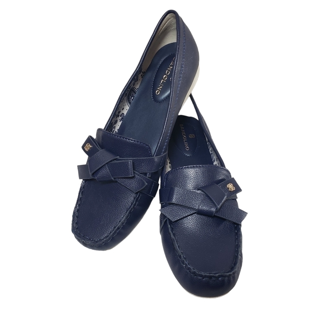 Bandolino VYola3 Dark Blue Flats Sz 7M